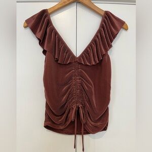Express Ruffle Top